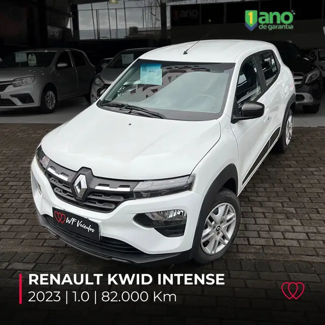 Carro Renault Kwid 2023 Intense 1.0 12v SCe (Flex)
