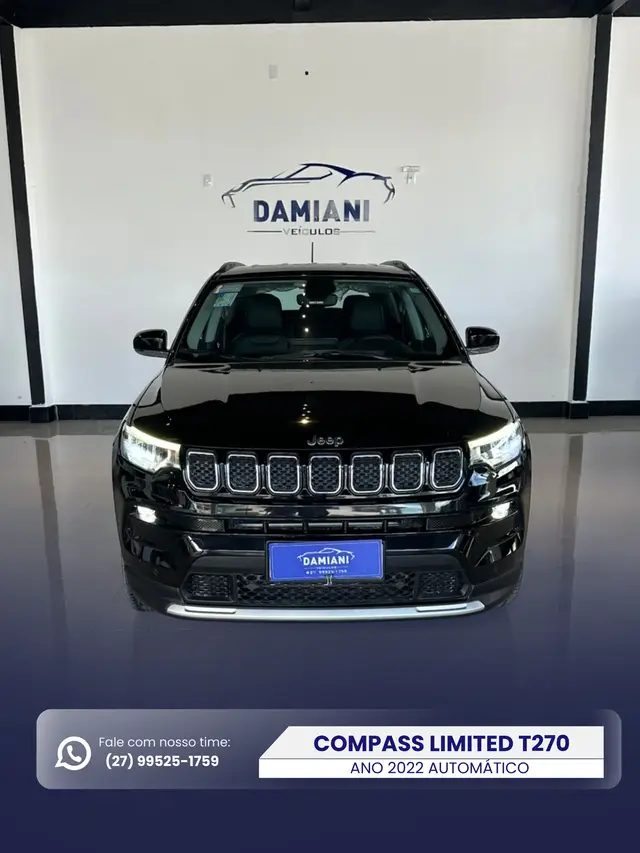 Carro Jeep Compass 2022 Limited 1.3 T270 (Aut) (Flex)