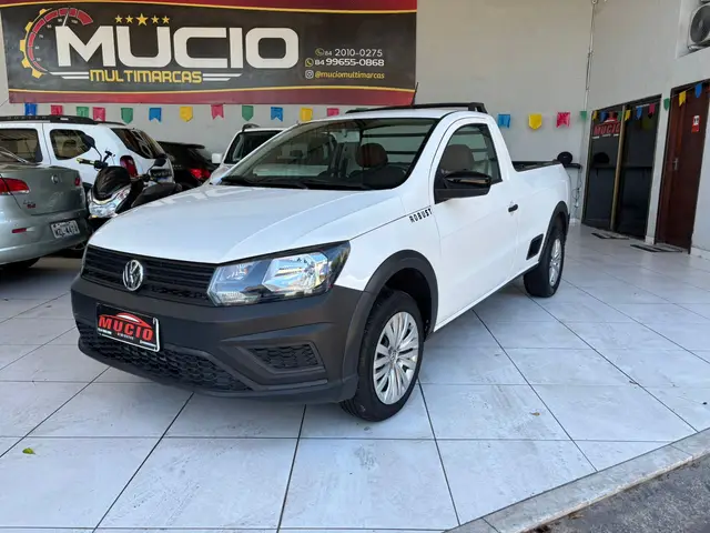 Carro Volkswagen Saveiro 2022 Robust 1.6 MSI CS (Flex)