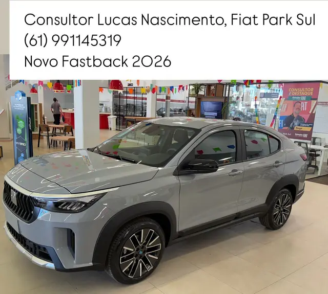 Carro Fiat Fastback 2025 Audace T200 Hybrid