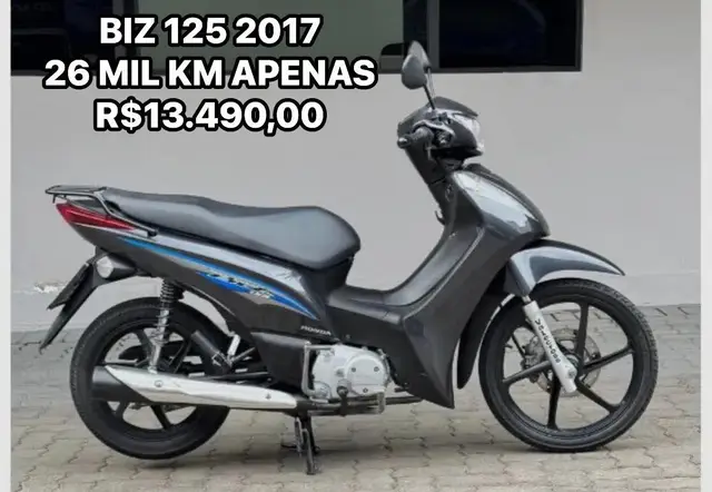 Moto Honda Biz 125i 2017 Flex