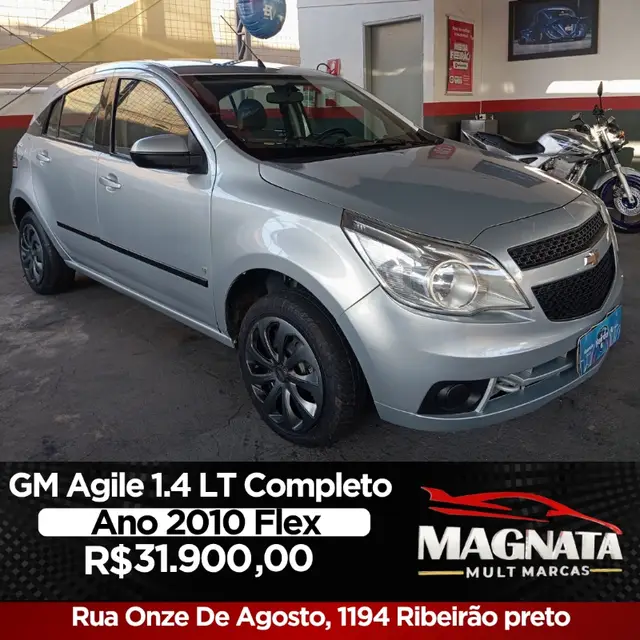 Carro Chevrolet Agile 2010 LT 1.4 8V (Flex)