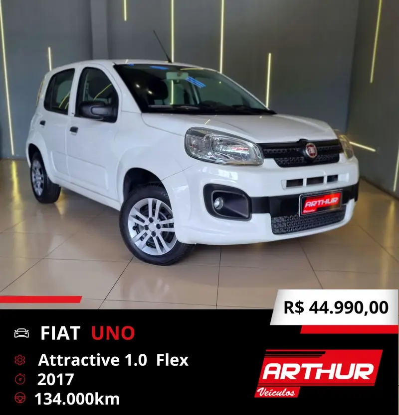 Fiat Uno Attractive 1.0 (Flex) 4p