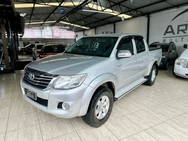 Carro Toyota Hilux Cabine Dupla 2013 Hilux 2.7 SRV CD 4x4 (Flex) (Aut)