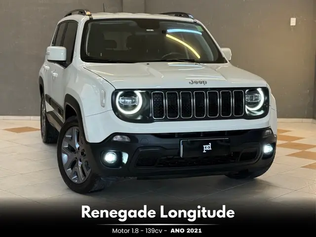 Carro Jeep Renegade 2021 Longitude 1.8 4x2 (Aut) (Flex)