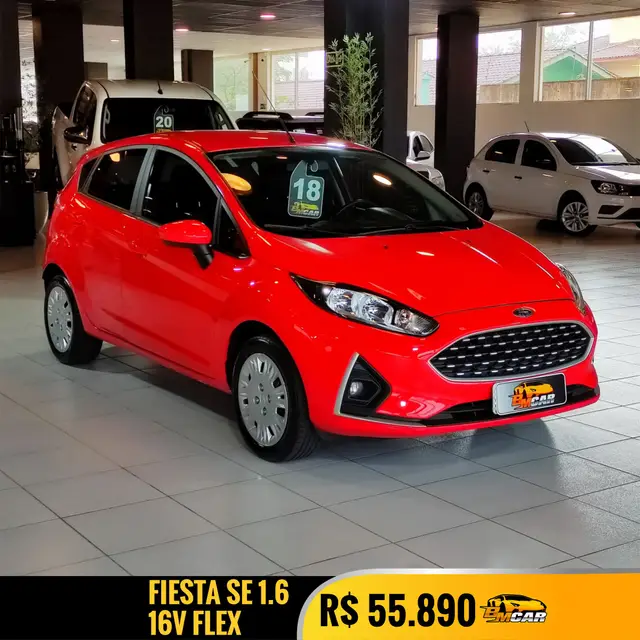 Carro Ford New Fiesta Hatch 2018 New Fiesta SE 1.6 16V