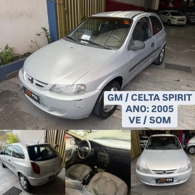 Carro Chevrolet Celta 2005 Spirit 1.0 VHC 2p