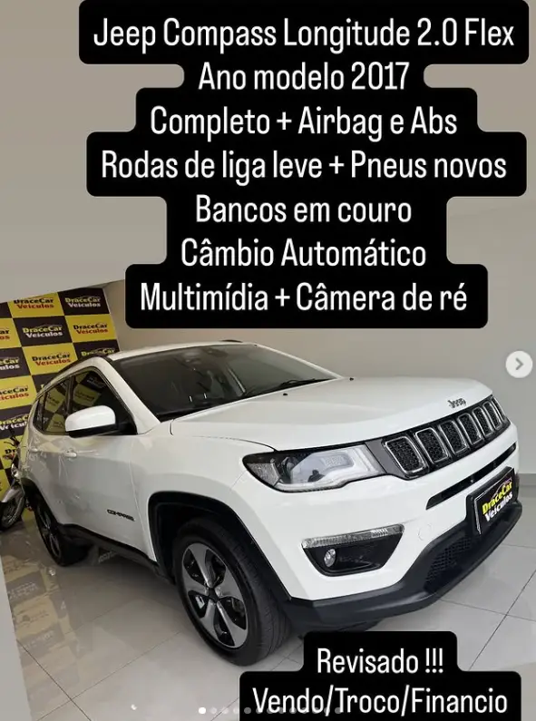 Carro Jeep Compass 2017 2.0 Limited (Aut) (Flex)