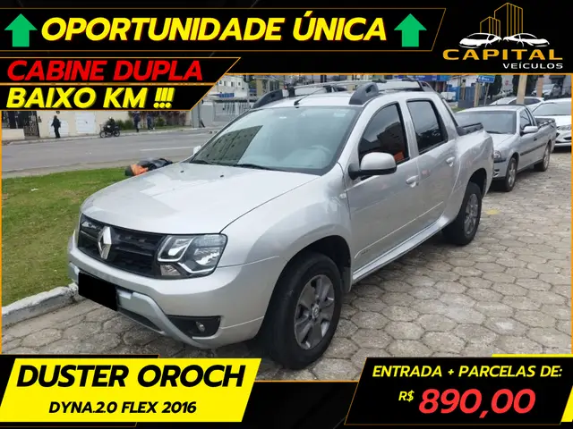 Carro Renault Duster Oroch 2016 2.0 16V Dynamique (Flex)