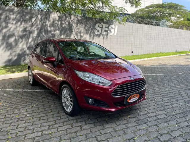 Carro Ford New Fiesta Sedan 2016 1.6 Titanium PowerShift Plus (Flex)