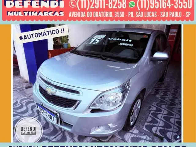 Carro Chevrolet Cobalt 2015 LT 1.8 8V (Aut) (Flex)