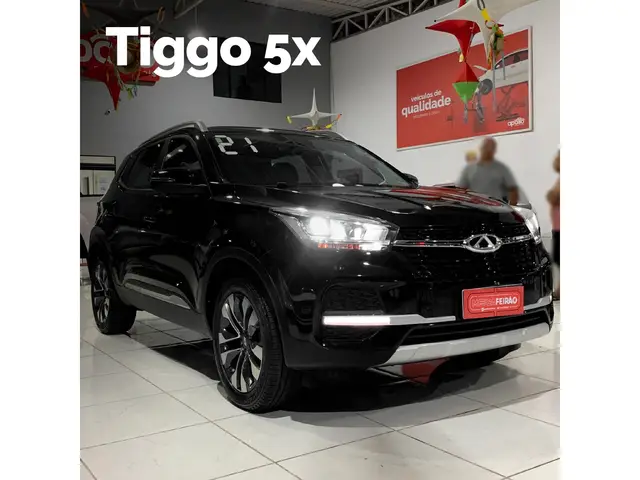 Carro CAOA Chery Tiggo 5X 2021 1.5 TXS Turbo Flex (Aut)