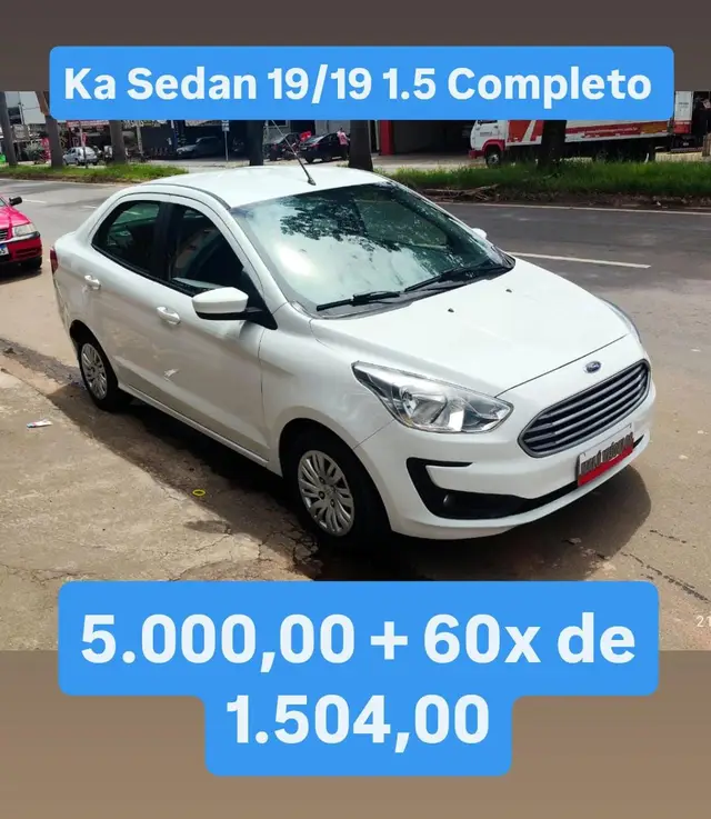Carro Ford Ka Sedan 2019 SE 1.5 12v (Flex)