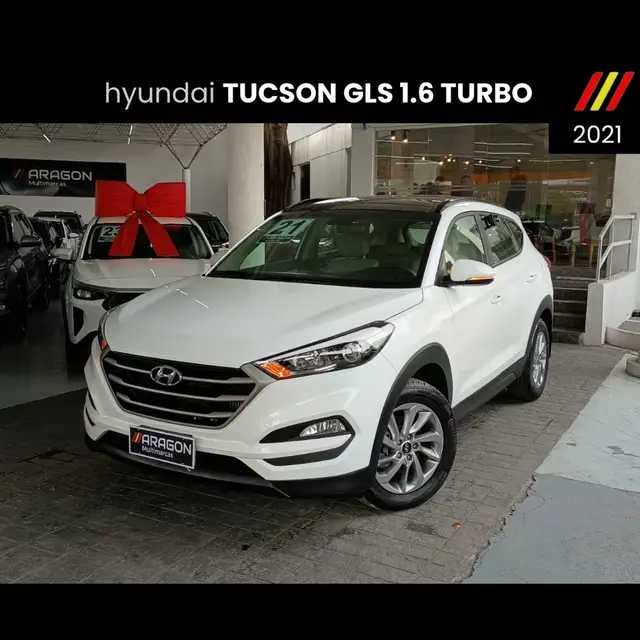 Carro Hyundai Tucson 2021 GLS 1.6 T-GDI (Aut)