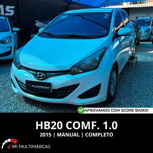Carro Hyundai HB20 2015 1.0 Comfort Style (Flex)