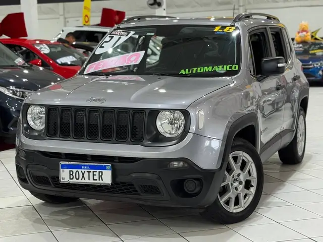 Carro Jeep Renegade 2021 Sport 1.8 4x2 (Aut) (Flex)