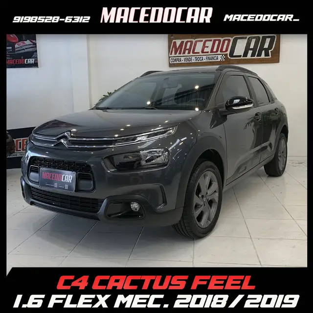 Carro Citroën C4 Cactus 2019 1.6 Feel (Flex)