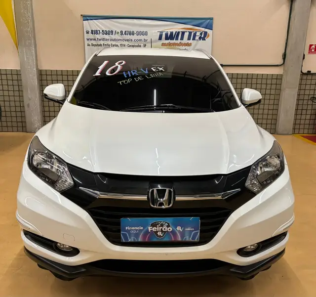 Carro Honda HR-V 2018 EX CVT 1.8 I-VTEC FlexOne