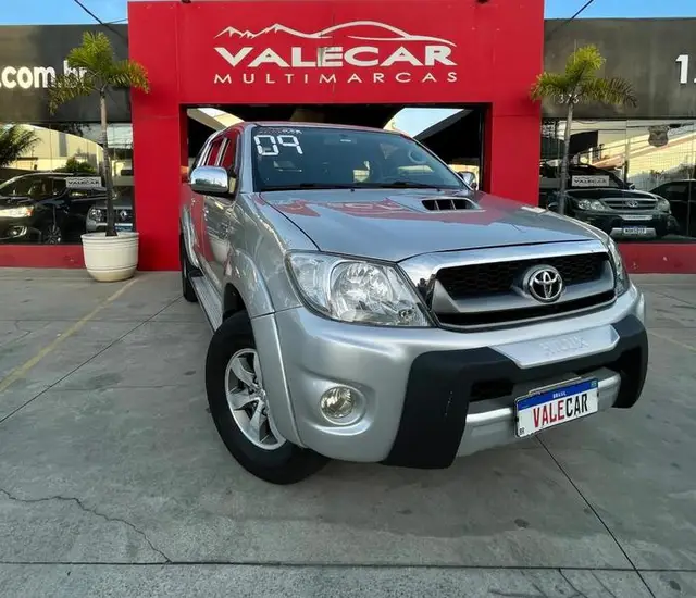 Carro Toyota Hilux Cabine Dupla 2009 Hilux SRV 4X4 3.0 (cab dupla) (aut)