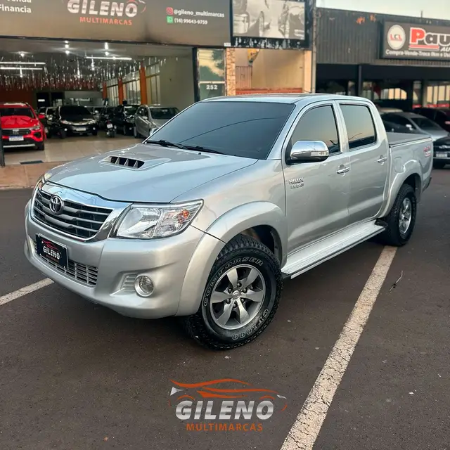 Carro Toyota Hilux Cabine Dupla 2012 Hilux 3.0 TDI 4x4 CD SRV (Aut)