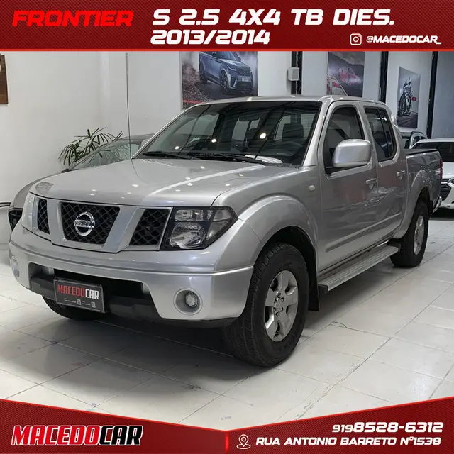 Carro Nissan Frontier 2014 2.5 TD CD 4x4 S