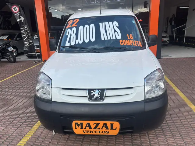 Carro Peugeot Partner 2022 Furgão 1.6 16V (Flex)