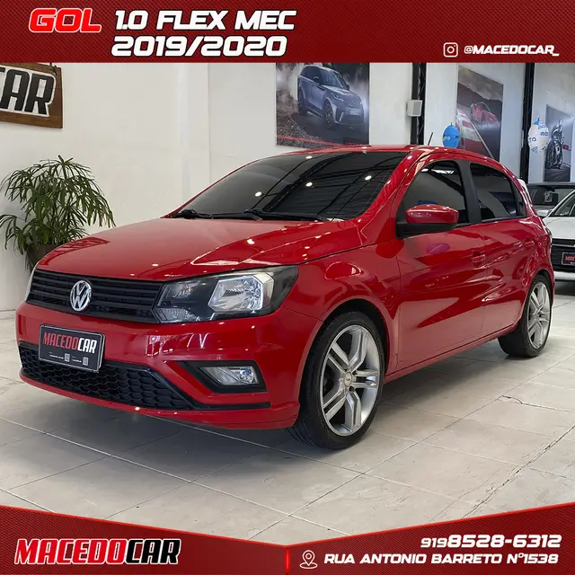 Carro Volkswagen Gol 2020 1.0 12v (Flex)
