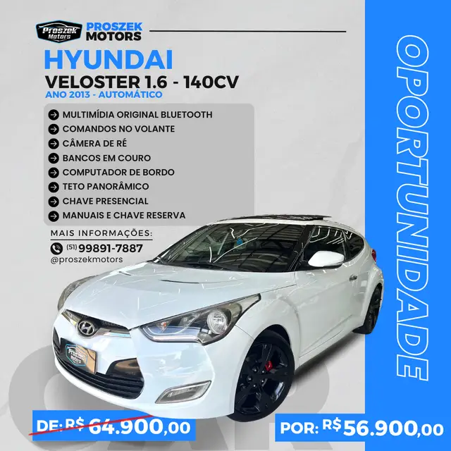Carro Hyundai Veloster 2013 1.6 16V (aut)