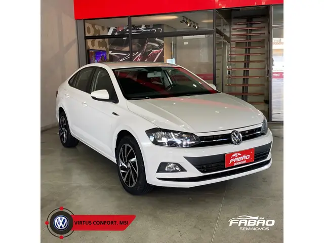 Carro Volkswagen Virtus 2019 1.6 MSI (Flex) (Aut)