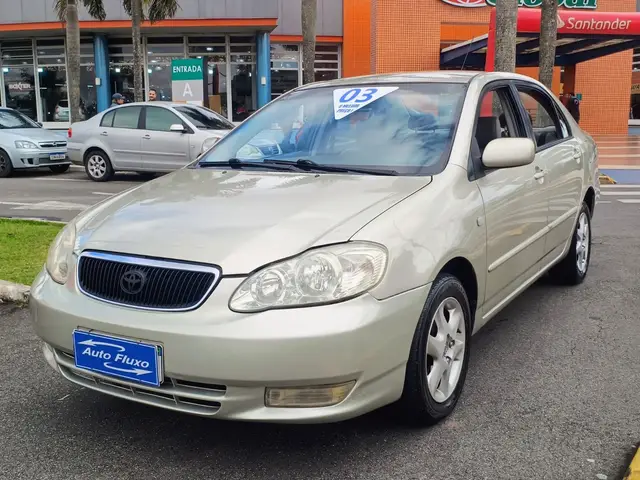Carro Toyota Corolla 2003 Sedan SEG 1.8 16V (nova série) (aut)
