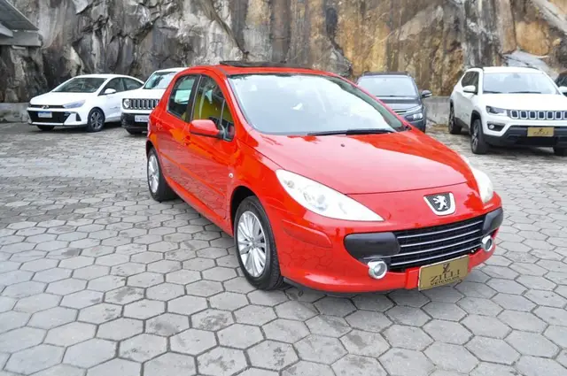 Carro Peugeot 307 2009 Hatch. Presence 1.6 16V (flex)