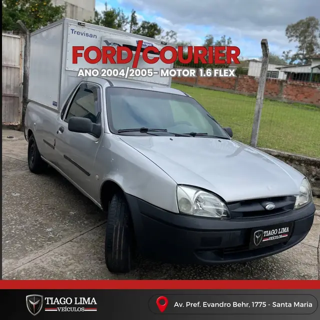 Carro Ford Courier 2005 L 1.6 MPi (Cab Simples)