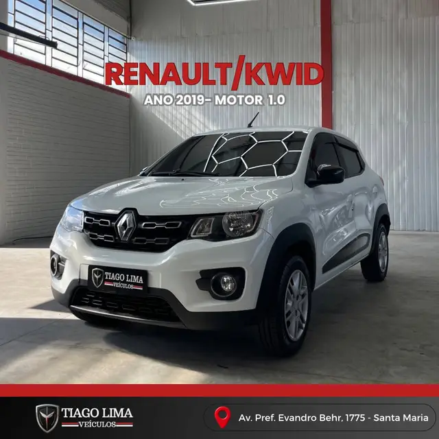 Carro Renault Kwid 2019 Zen 1.0 12v SCe (Flex)