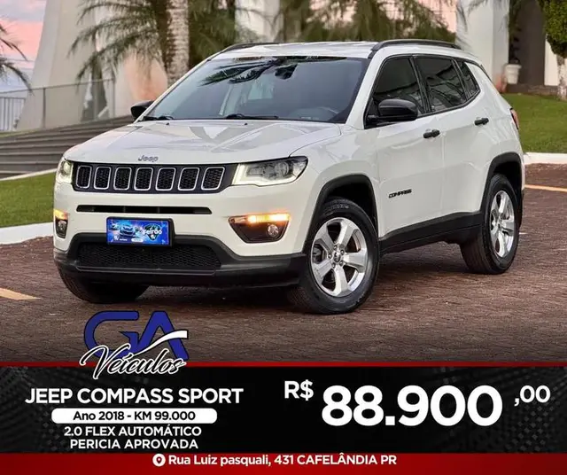Carro Jeep Compass 2018 2.0 4x4 Dies. 16V Aut. - D