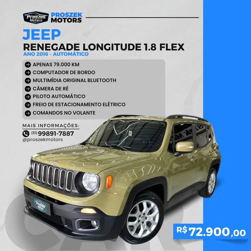 Jeep Longitude 1.8 4x2 (Aut) (Flex)