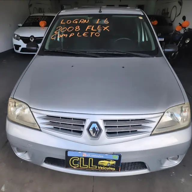 Carro Renault Logan 2008 Privilège 1.6 16V (flex)