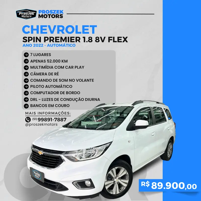 Chevrolet Premier 7S 1.8 (Aut) (Flex)