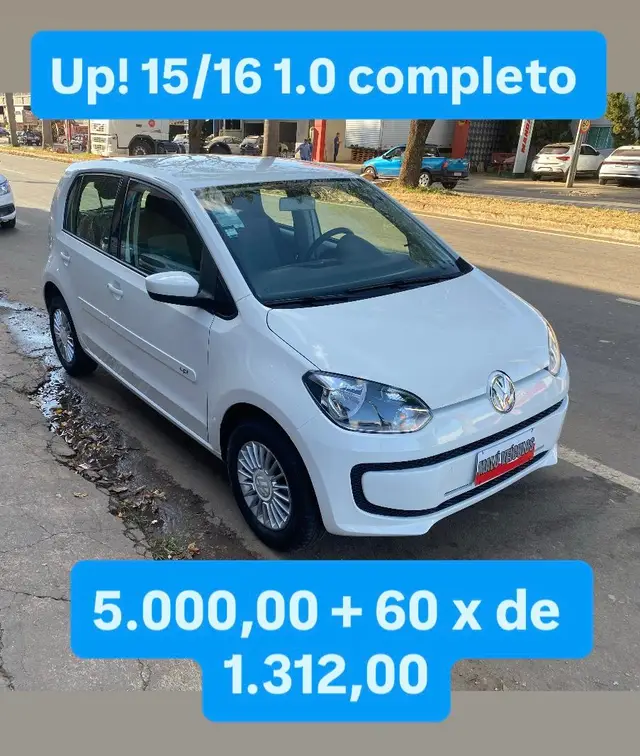 Carro Volkswagen Up! 2016 1.0 12v E-Flex take up! 4p