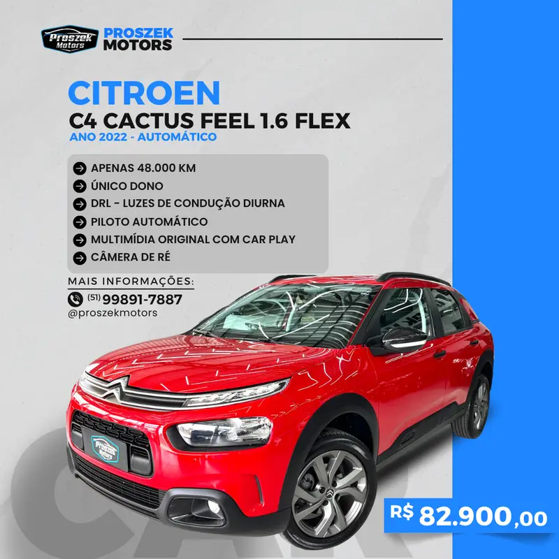 Citroën 1.6 Feel (Aut) (Flex)