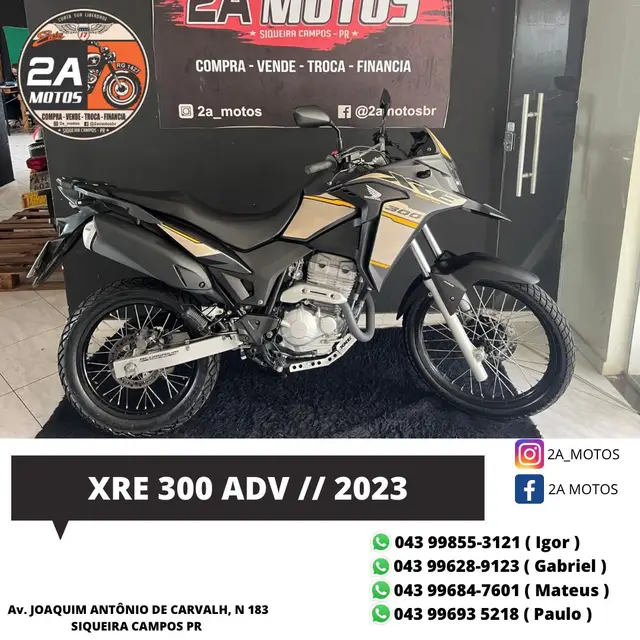 Moto Honda XRE 300 2023 ABS