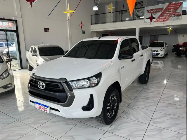 Carro Toyota Hilux Cabine Dupla 2022 STD Power Pack 2.8 TDI CD 4x4