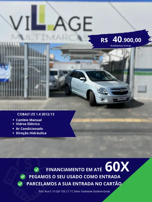 Carro Chevrolet Cobalt 2013 LTZ 1.4 8V (Flex)