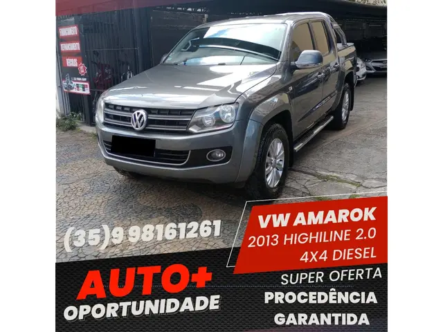 Carro Volkswagen Amarok 2013 2.0 CD 4x4 TDi Highline (Aut)