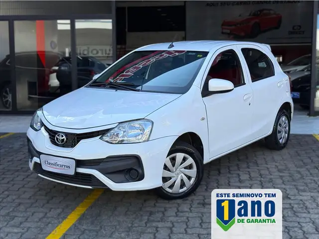 Carro Toyota Etios 2019 X 1.3 (Flex)