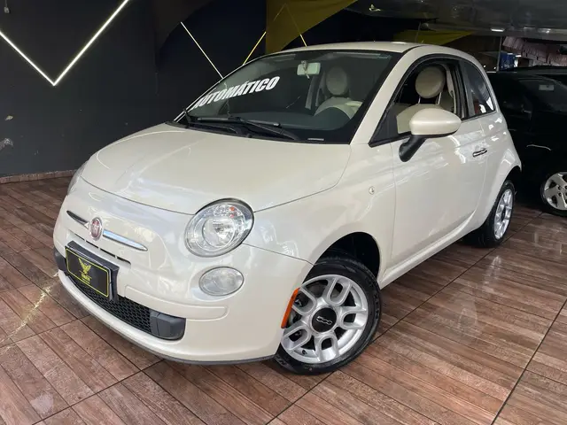Carro Fiat 500 2012 Cult Dualogic 1.4 8V