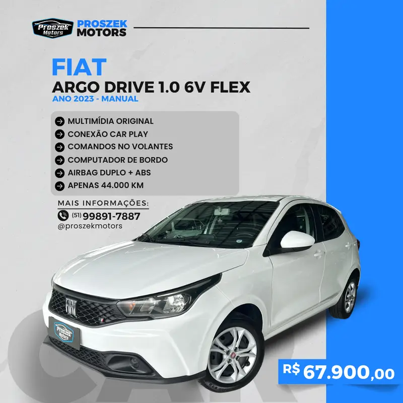 Fiat Argo Drive 1.0 (Flex)