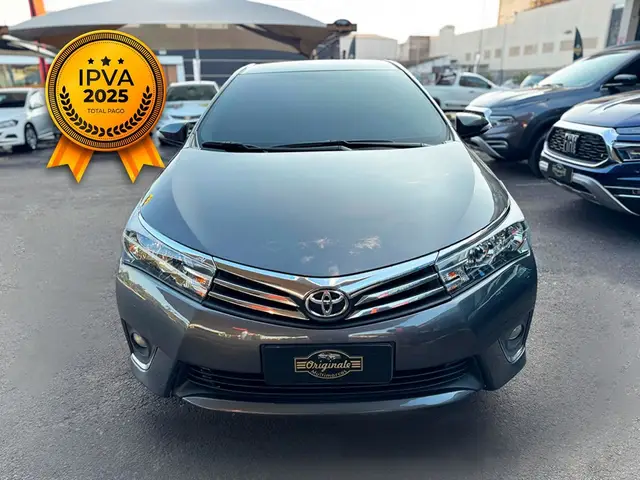 Carro Toyota Corolla 2015 Sedan 1.8 Dual VVT-i GLi (Flex)
