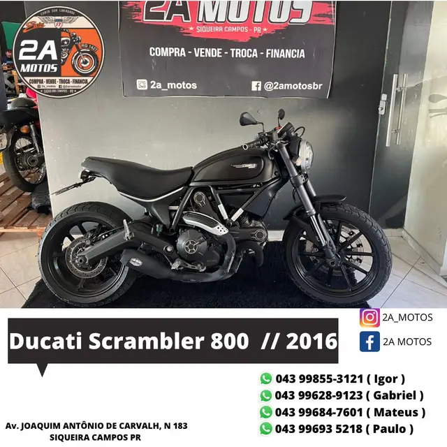 Moto Ducati Scrambler 2016 Icon