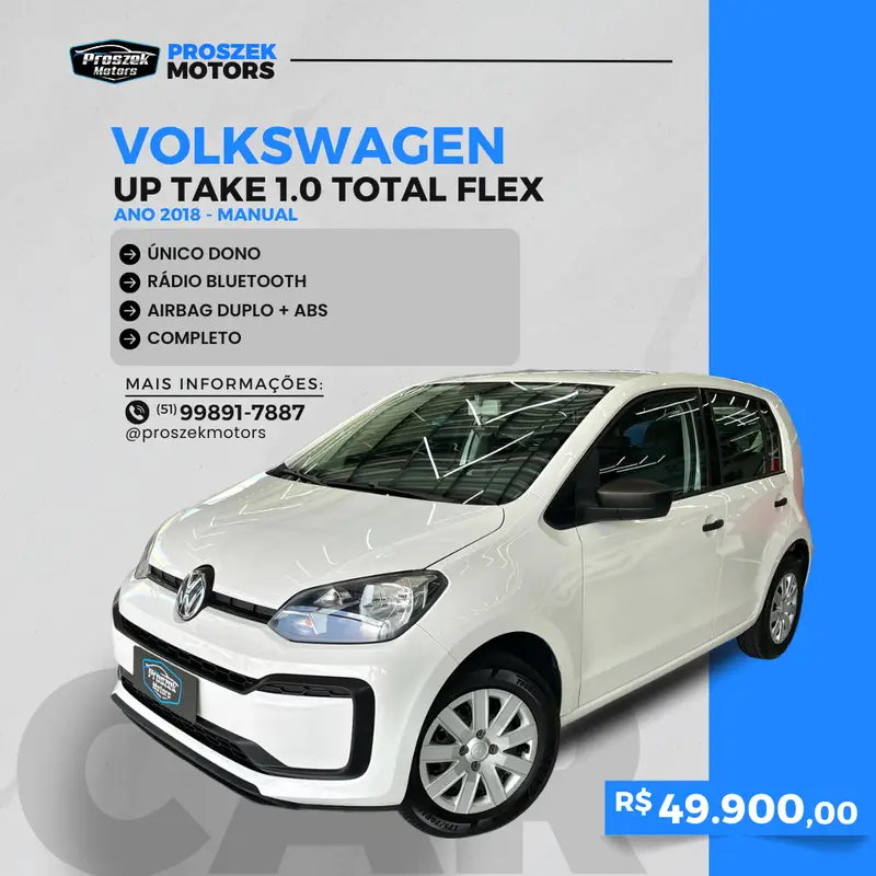 Volkswagen 1.0 12v E-Flex take up! 4p