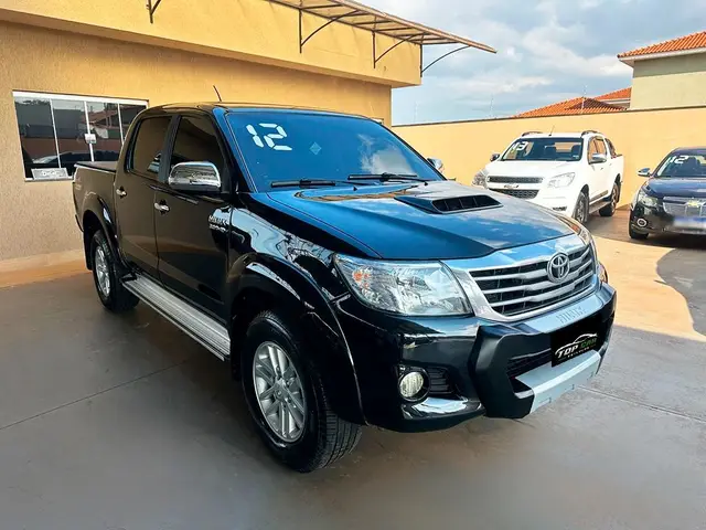 Carro Toyota Hilux Cabine Dupla 2012 Hilux 3.0 TDI 4x4 CD SRV (Aut)